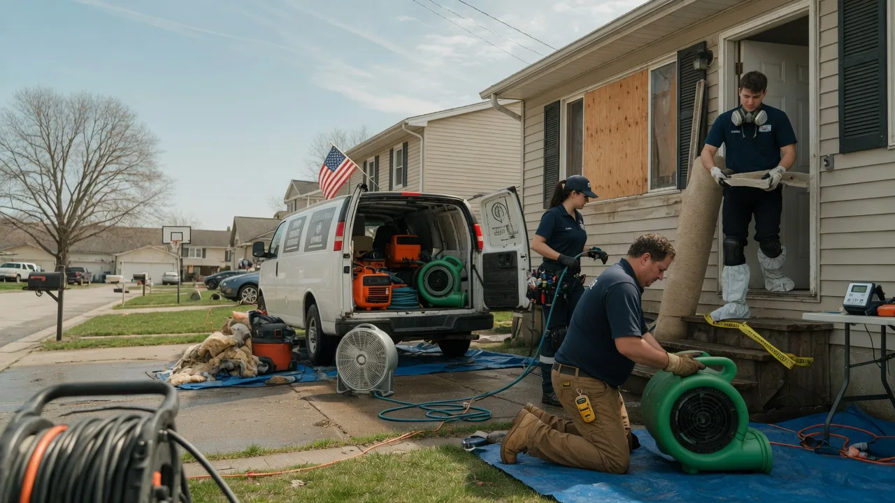 Water Damage Restoration in New Oxford, PA near me